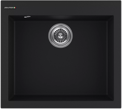 Мойка для кухни Paulmark ULTRAGRANIT DEFINI 56 PM835650-BLM  black
