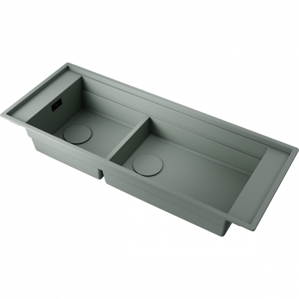 Мойка для кухни Omoikiri Sintesi Pro 114-2-U/I WG wind green