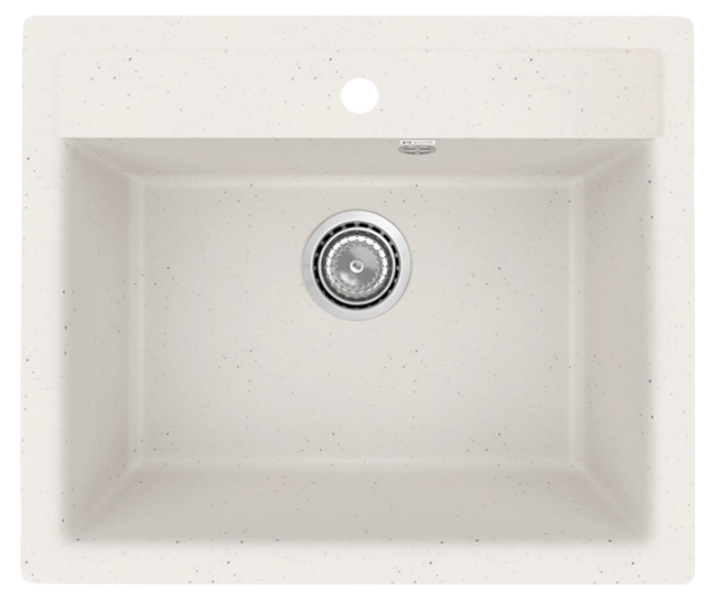 Мойка для кухни Ulgran Practik PR-М 565 белый камень