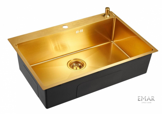 Мойка для кухни EMAR EMB-125A Nano Gold