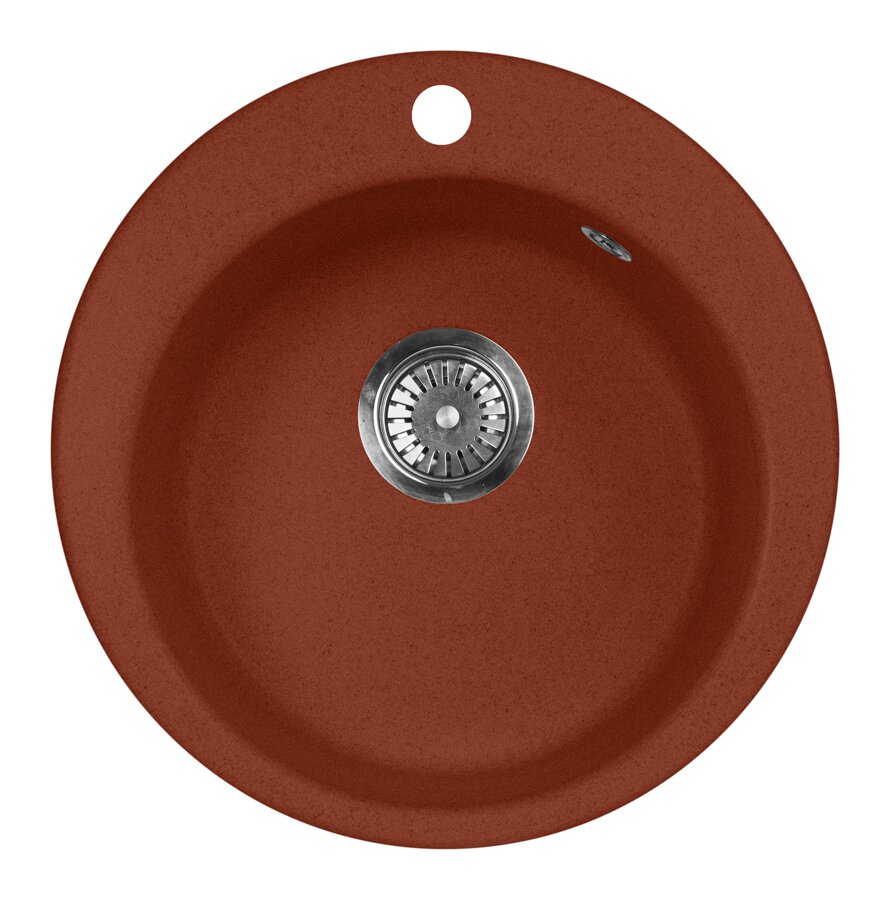 Мойка для кухни AquaGranitEx M-05 (334) красный марс