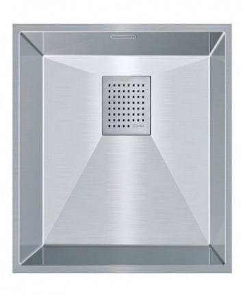 Мойка для кухни Franke Peak PKX 110-40 полированная, вентиль-автомат