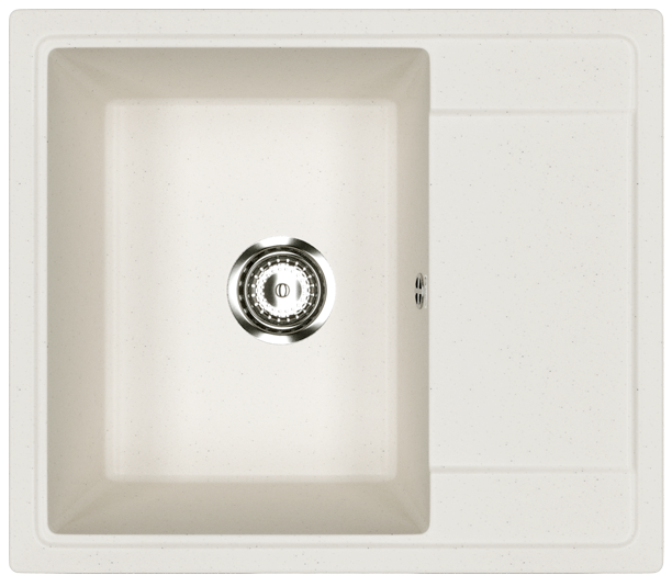 Мойка для кухни Ulgran Practik PR-М 575 белый камень