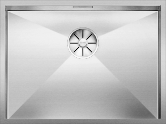 Мойка для кухни Blanco Zerox 550-IF нерж. сталь, зеркальная полировка, отв-арм. InFino