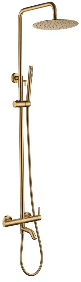 Душевая система Grocenberg GB7099GL золотой брашированный