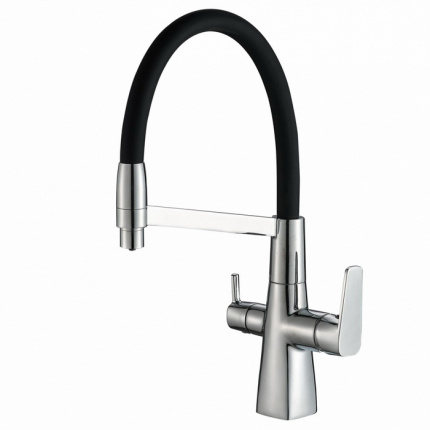 Смеситель для кухни  Steel Hammer SH 818-6 CR хром