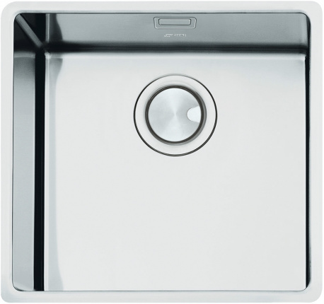 Мойка Smeg VSTR50-2 из нержавеющей стали, матовая