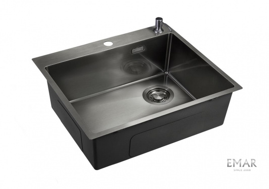 Мойка для кухни Emar EMB-560(TOP) PVD Dark