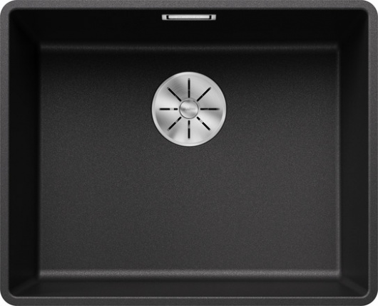 Мойка Blanco Subline 500-F антрацит, отводная арматура InFino®