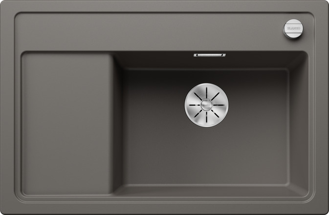 Мойка Blanco Zenar XL 6S Compact вулканический серый, чаша справа, доска стекло, кл.-авт. InFino