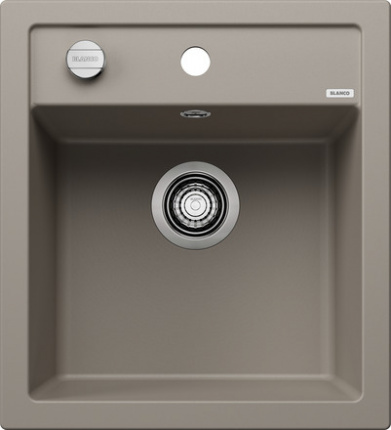 Мойка для кухни Blanco Dalago 45 серый беж, клапан-автомат