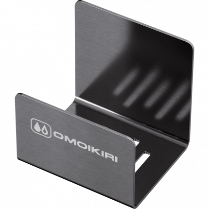 Держатель для губки Omoikiri SH-01 GM вороненая сталь