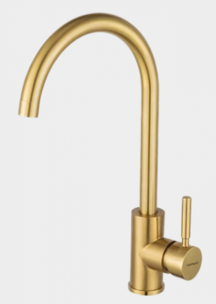Смеситель для кухни Hoffger 385 Gold