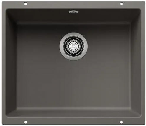 Мойка для кухни Blanco Rotan 500-U Silgranit вулканический серый