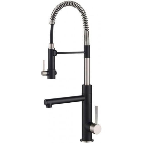 Смеситель для кухни Kraus Artec Pro KPF-1605SFSMB латунь