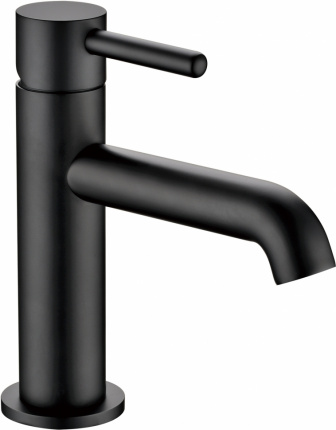 Смеситель для раковины стандартный Grocenberg GB2099BL Чёрный матовый