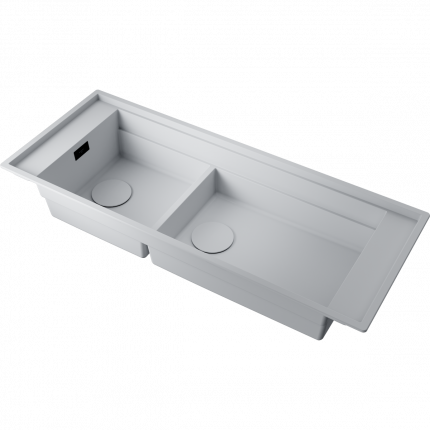 Мойка для кухни Omoikiri Sintesi Pro 114-2-U/I WH белый