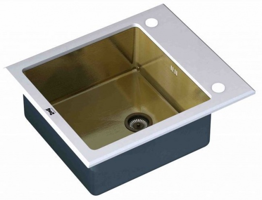 Мойка для кухни Zorg GL-6051-White-Bronze