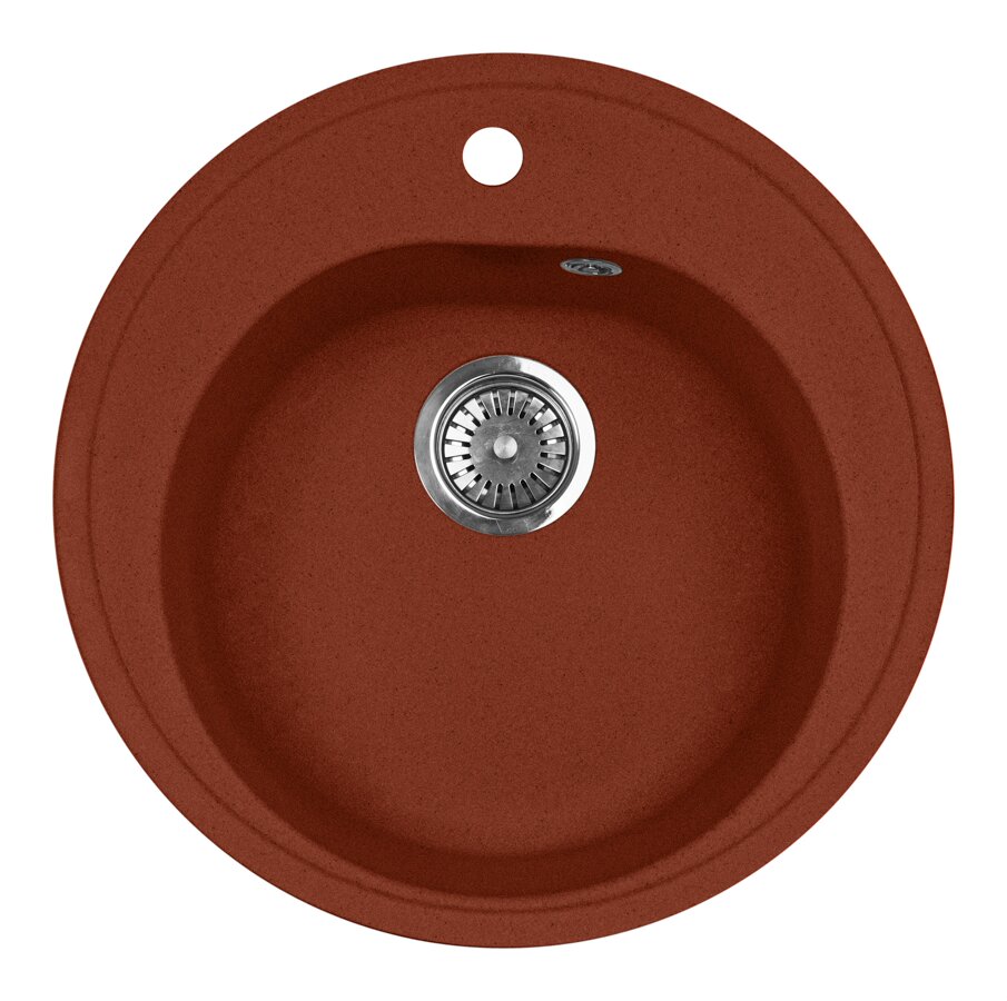 Мойка для кухни AquaGranitEx M-08 (334) красный марс