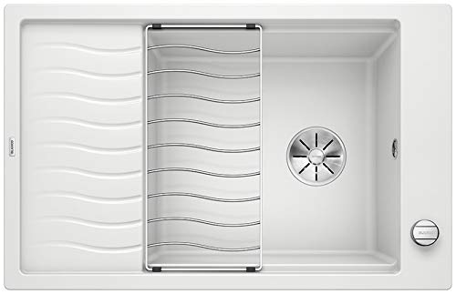 Мойка для кухни Blanco Elon XL 6 S Silgranit белый, кл-авт. InFino