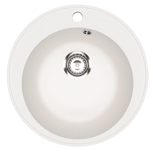 Мойка для кухни Ulgran Practik PR-М 475 белый камень