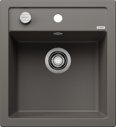 Мойка для кухни Blanco Dalago 45 вулканический серый, клапан-автомат