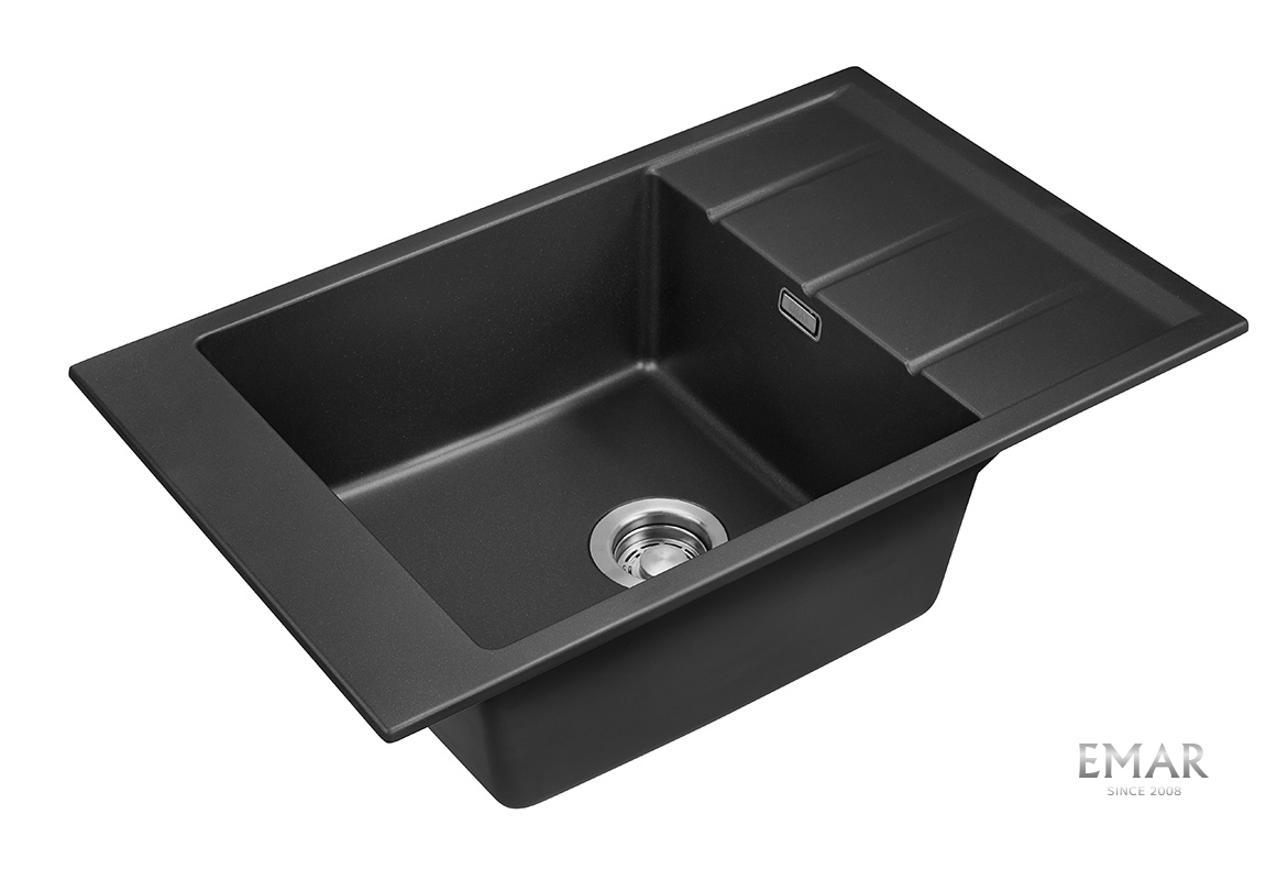 Мойка для кухни Emar EMQ-1780.Q оникс