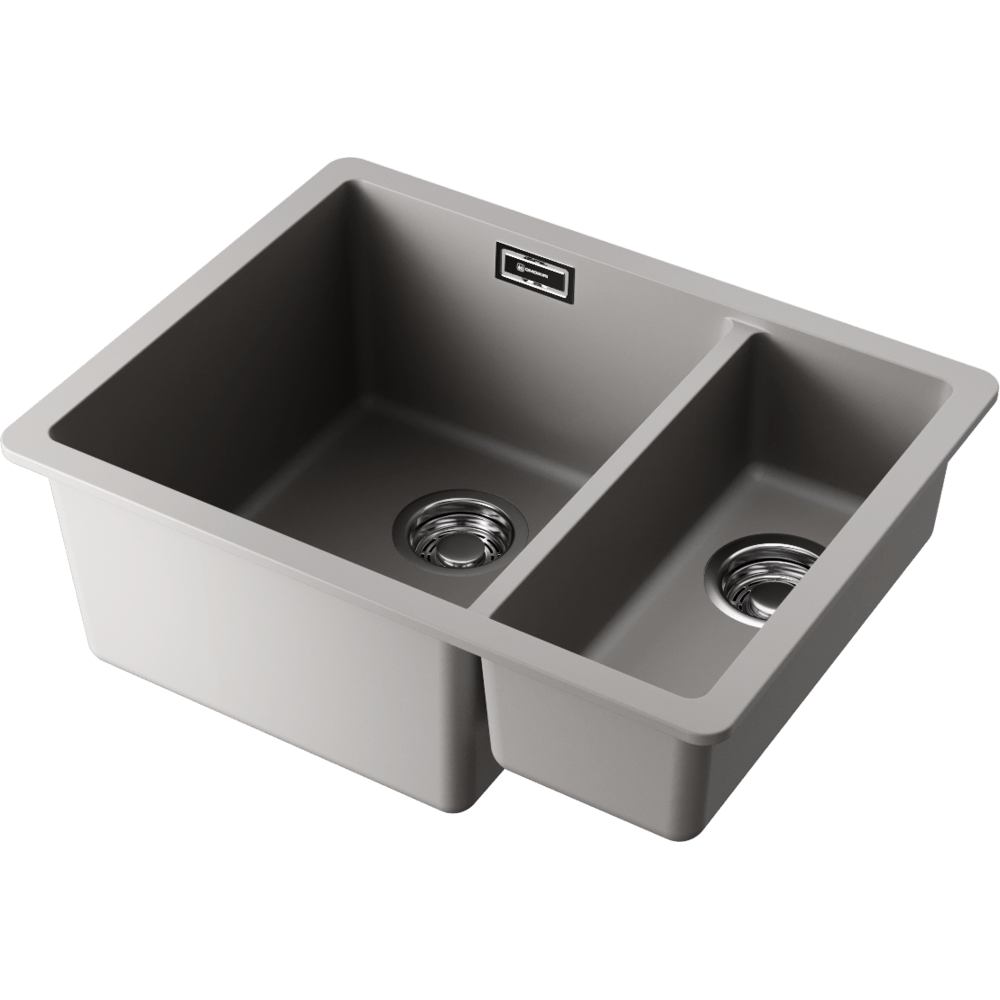 Мойка для кухни Omoikiri Kata 55-2-U GR leningrad grey