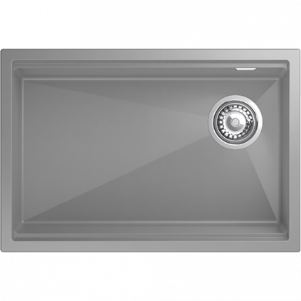 Мойка для кухни Rivelato LINO LN-654-R grigio metallizz