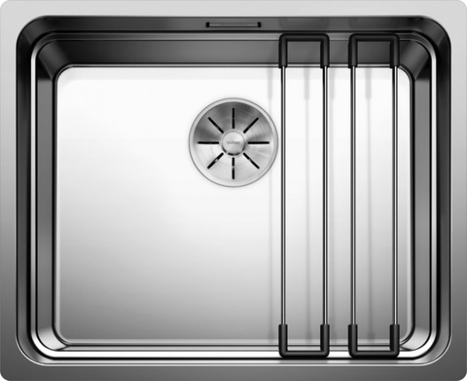 Мойка для кухни Blanco Etagon 500-IF зеркальная полировка, отв-арм. InFino