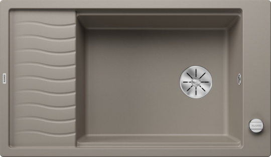 Мойка для кухни Blanco Elon XL 8 S Silgranit серый беж, кл-авт. InFino