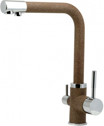 Смеситель для кухни Milacio Lider коричневый