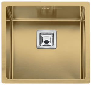Мойка для кухни Artinox Titanium 40 золото, врезная