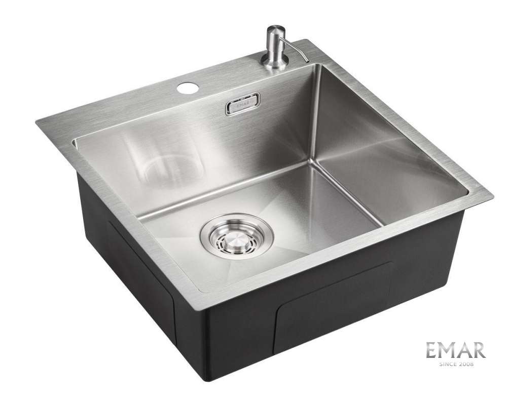 Мойка для кухни EMAR EMB-117A PVD Nano Satine