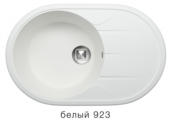 Мойка для кухни Tolero R-116 белый №923