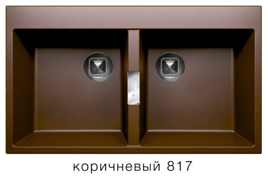 Мойка для кухни Tolero Loft TL-862 коричневый