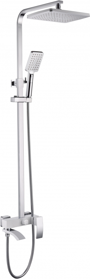 Душевая система Grocenberg GB7007-1 Белый хром