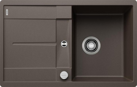 Мойка для кухни Blanco Metra 45 S-F кофе, клапан-автомат