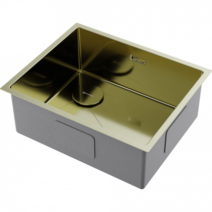 Мойка для кухни Omoikiri Taki 54-U/IF-L Side SF LG светлое золото