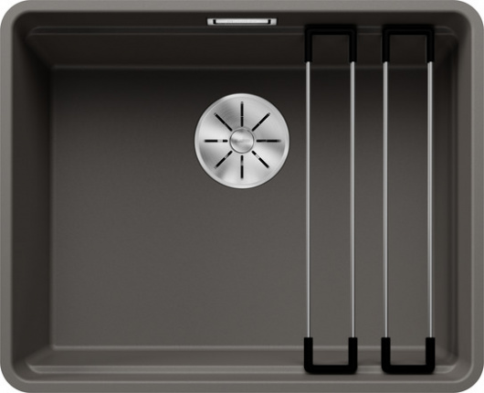 Мойка для кухни Blanco Etagon 500-F Silgranit вулканический серый