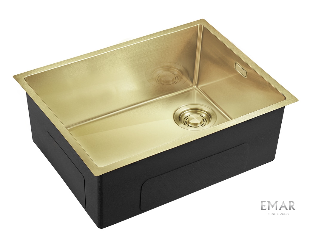 Мойка для кухни Emar EMB-540(UN) PVD Matt Golden