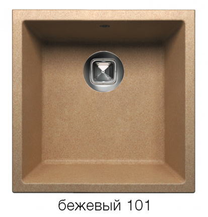 Мойка для кухни Tolero R-128 бежевый