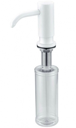 Дозатор жидкого мыла ZorG ZR-23 White (белый глянец)