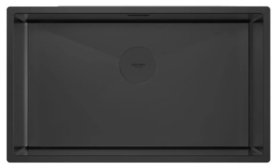 Мойка для кухни Paulmark NEXT 74 UNI PM217444-MBN матовый черный