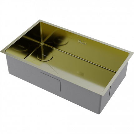 Мойка для кухни Omoikiri Taki 74-U/IF-L Side LG светлое золото