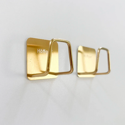 Держатель Höffger 008 Gold (Золотое) (2 шт. в упаковке)