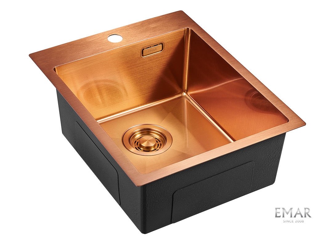 Мойка для кухни EMAR EMB-128A Nano Coppery