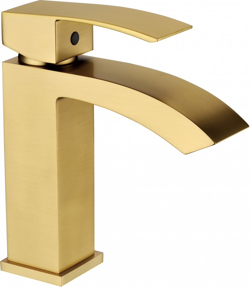 Смеситель для раковины стандартный Grocenberg GB2007MG Матовое золото