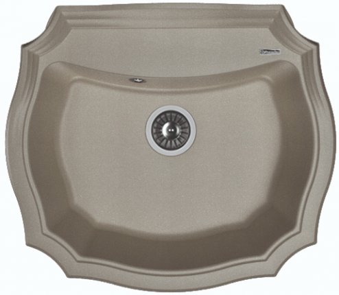 Мойка для кухни Florentina Эмилия-640 серый шёлк