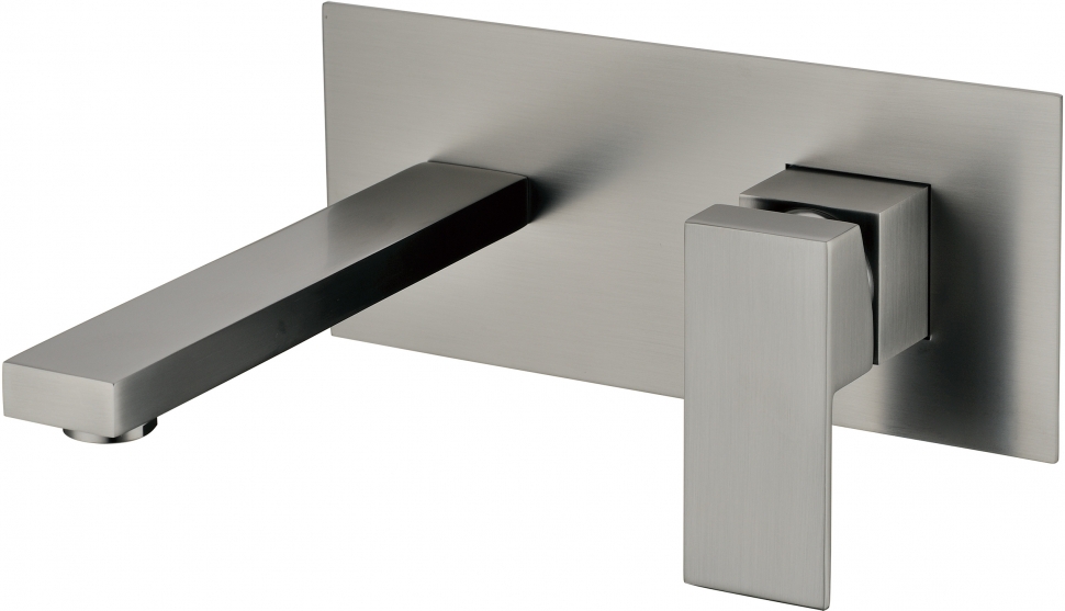 Смеситель встраиваемый для раковины Grocenberg GB588BG Графит